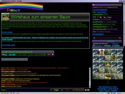Screenshot vom Dark-Rainbow-Freewarstyle