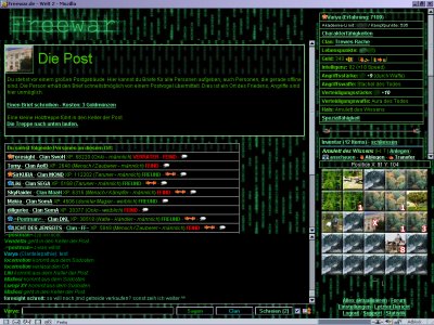 Screenshot vom Matrix-Freewarstyle